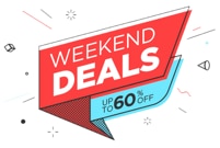 WEEKEND DEALS - UP TO 60% OFF